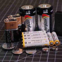 Batteries are used in a plc's processor to